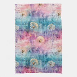 Linge De Cuisine Motif Abstrait de Pissenlit Vintage (6)