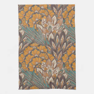 Linge De Cuisine Motif abstrait de plume de paon