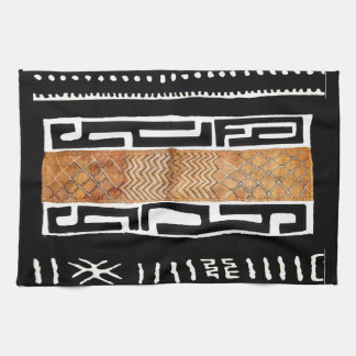 Linge De Cuisine Motif africain en tissu de boue