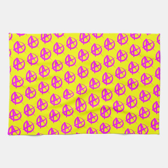 Linge De Cuisine Motif anarchique (Horizontal)