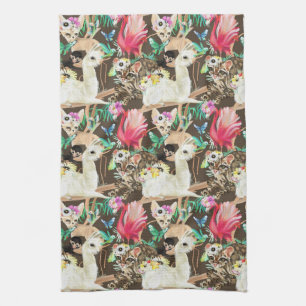 Linge De Cuisine Motif animal tropical