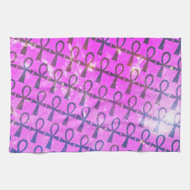 Linge De Cuisine Motif Ankh (Horizontal)