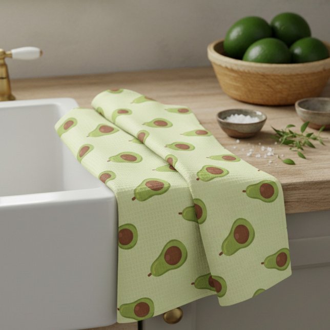 Linge De Cuisine Motif Avocat (Créateur téléchargé)