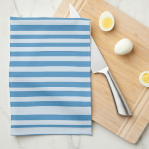Linge De Cuisine Motif Bleu Vintage