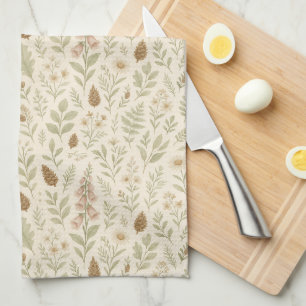 Linge De Cuisine Motif botanique d'automne Rêves d'automne