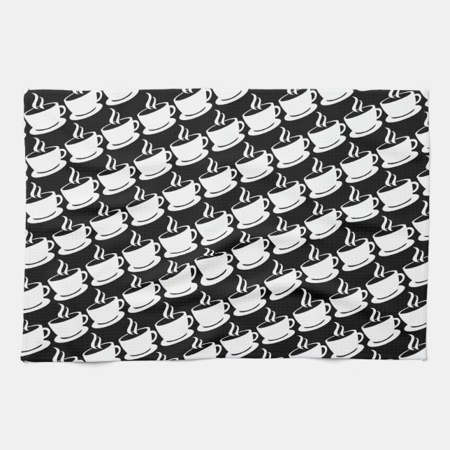 Linge De Cuisine Motif café (Horizontal)