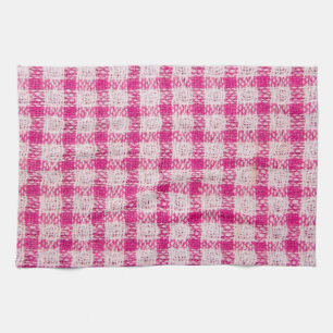 Linge De Cuisine Motif carreaux en tissu