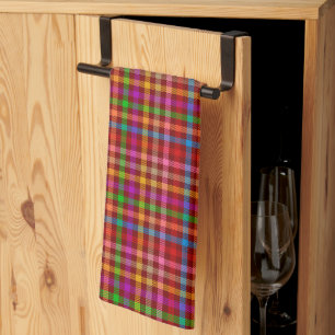 Linge De Cuisine Motif carreaux rouge gingham à carreaux