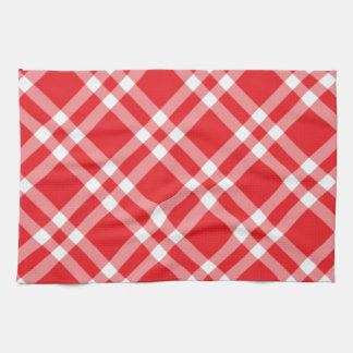 Linge De Cuisine Motif carreaux rouges