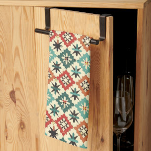 Linge De Cuisine motif cool occidental carrelé