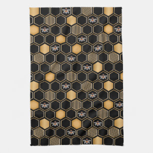 Linge De Cuisine Motif d'abeilles