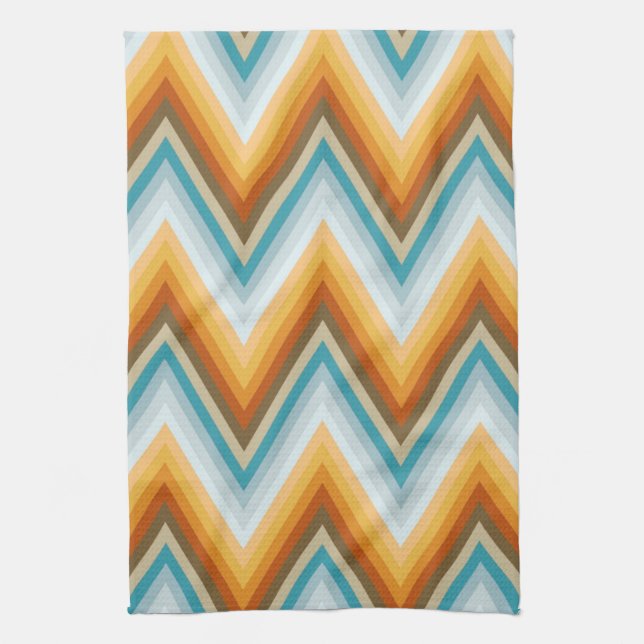 Linge De Cuisine Motif d'arrière - plan de Chevron (Vertical)