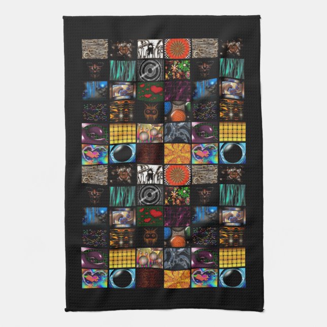 Linge De Cuisine Motif d'arts pop décoratifs (Vertical)