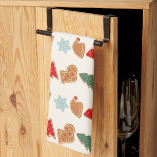 Linge De Cuisine Motif de biscuits colorés mignons Noël Enfants