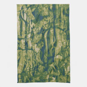 Linge De Cuisine Motif de camouflage d'écorce d'arbre