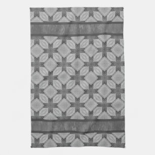 Linge De Cuisine Motif de carreaux de diamant tressés