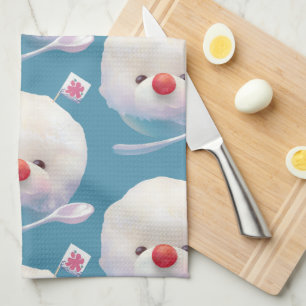 Linge De Cuisine Motif de chien de glace rasé mignon