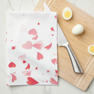 Linge De Cuisine Motif de coeur 33
