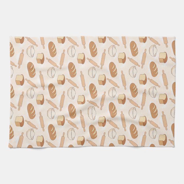 Linge De Cuisine Motif de cuisson cosy (Horizontal)