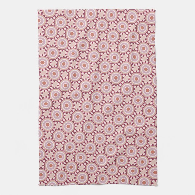 Linge De Cuisine Motif de design accentué à points Polka (Vertical)