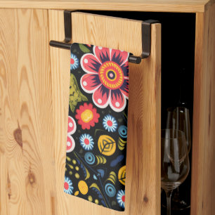 Linge De Cuisine Motif de fleurs
