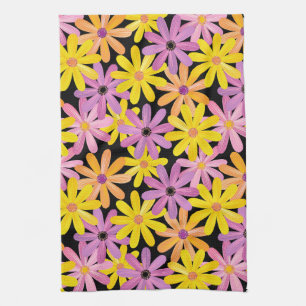 Linge De Cuisine Motif de fleurs de Gerbera, arrière - plan