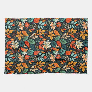 Linge De Cuisine Motif de fleurs exotiques florales