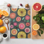 Linge De Cuisine Motif de fleurs folk boho Scandi en gras<br><div class="desc">Une belle fusion d'esthétique bohème, scandinave et folk. Un motif floral charmant et fantaisiste qui mêle simplicité et fonctionnalité du design scandinave à l'essence artistique et spirituelle du style Boho-chic. Le design est composé de lignes épurées et de fleurs colorées, parfaites pour ajouter une touche de beauté inspirée de la...</div>
