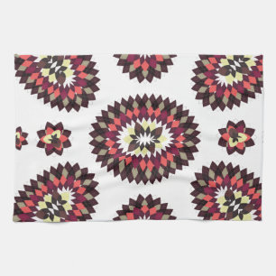 Linge De Cuisine Motif de fleurs Mandala