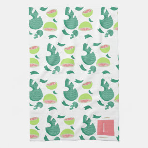 Linge De Cuisine Motif de fruit vert rose de verdure de goyave
