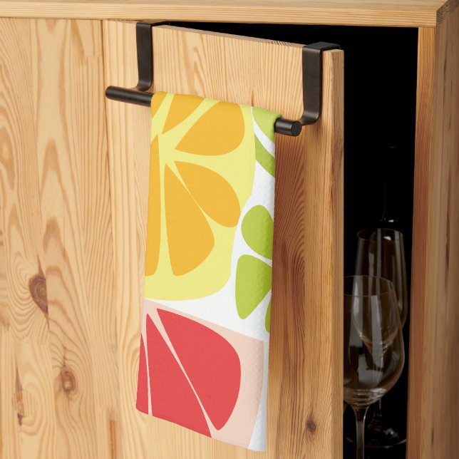 Linge De Cuisine Motif de fruits d'agrumes (Pliage en tiers)