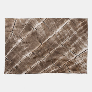 Linge De Cuisine Motif de grain de bois
