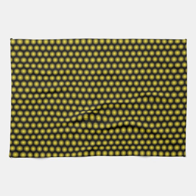 Linge De Cuisine Motif de la boule de Stripey (Horizontal)