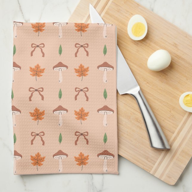 Linge De Cuisine Motif de la corbeille d'automne (Quart Plié)