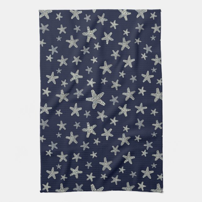 Linge De Cuisine Motif De La Mer D'Astérie (Vertical)