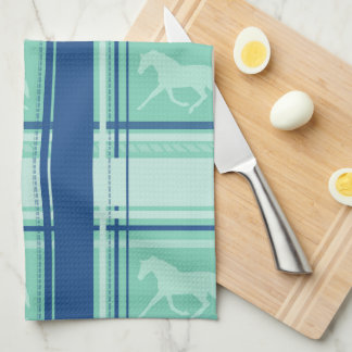 Linge De Cuisine Motif de la ponte bleue