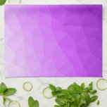 Linge De Cuisine Motif de maillage géométrique dégradé de lavande v<br><div class="desc">Maillage géométrique triangulaire avec dégradé sombre de lavande violet rose clair à foncé.</div>