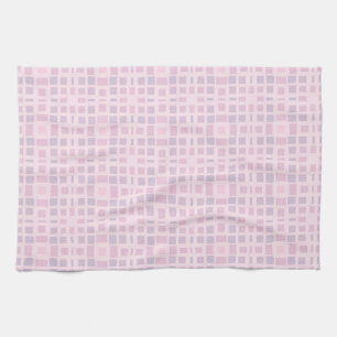 Linge De Cuisine Motif de mosaïque de rose et de lavande