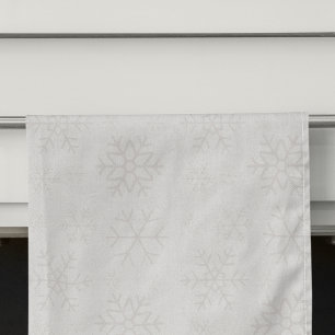 Linge De Cuisine Motif de Noël flocon de neige d'hiver
