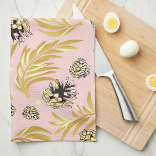 Linge De Cuisine Motif de Noël, Pin neige 4