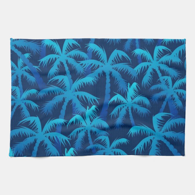 Linge De Cuisine Motif de palmier (Horizontal)