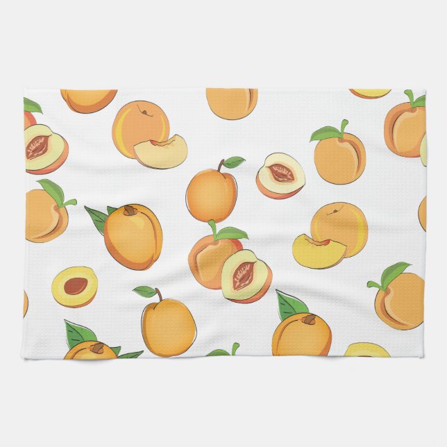 Linge De Cuisine Motif de plage (Horizontal)