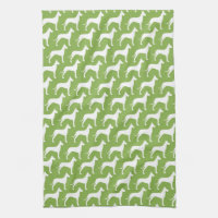 Motif de silhouettes de great dane