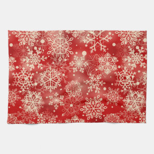 Linge De Cuisine Motif de snowflakes