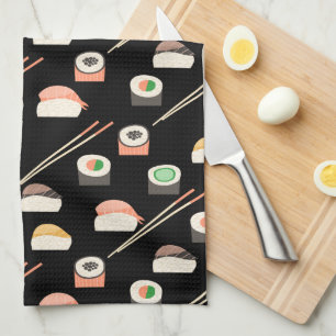 Linge De Cuisine Motif de sushi