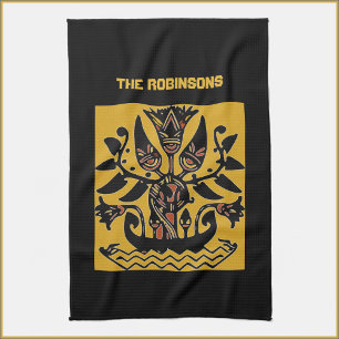 Linge De Cuisine Motif de tatouage ethnique tribal