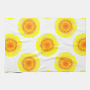 Linge De Cuisine Motif de tournesol personnalisé