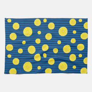 Linge De Cuisine Motif de tranches de citron