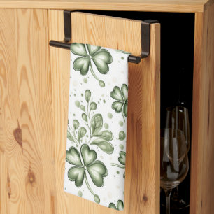 Linge De Cuisine Motif de trèfle vert • St. Patrick's Day