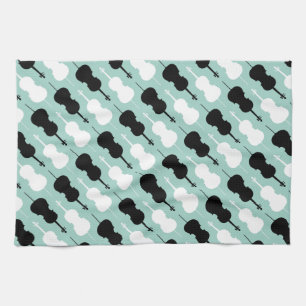 Linge De Cuisine Motif de violoncelle